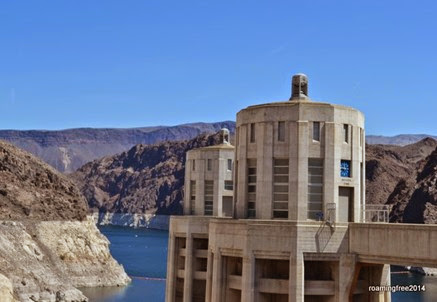 Nevada side of the dam