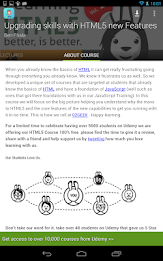 Free HTML5 Learning by Udemy poster 17