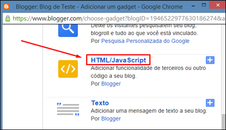 Como instalar um Widget no seu Blog -(Blogger) - Visual Dicas
