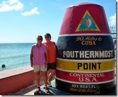 Syl and Gin in Key West