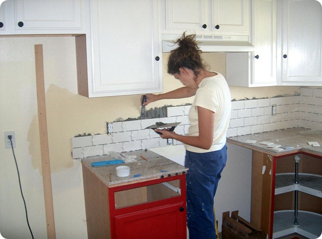 kitchen remodel in old house