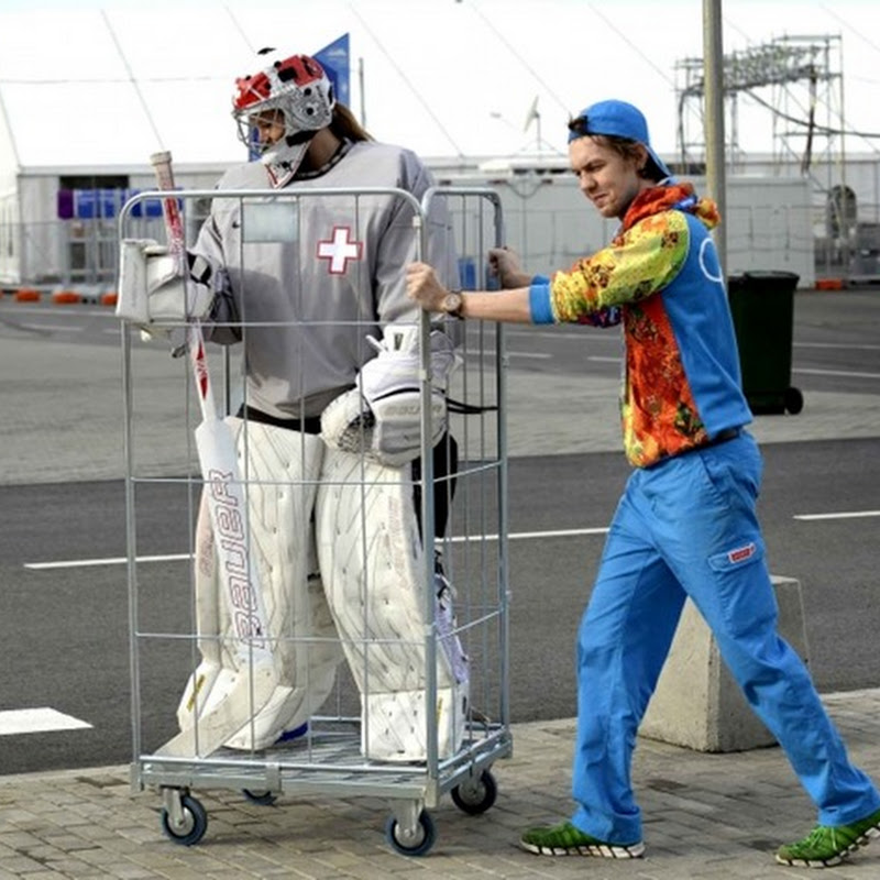 Любопытные фотографии с Олимпиады 2014