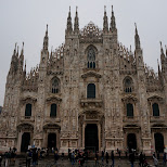Duomo cathedral in Milan, Italy 