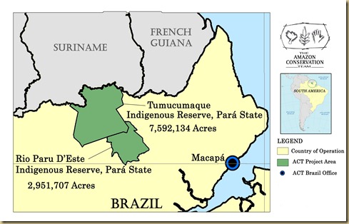 Tumucumaque Map