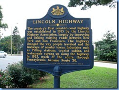 2034 Pennsylvania - PA Route 462, Columbia, PA - Lincoln Highway marker