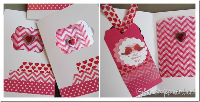 Washi Tape Valentine Cards