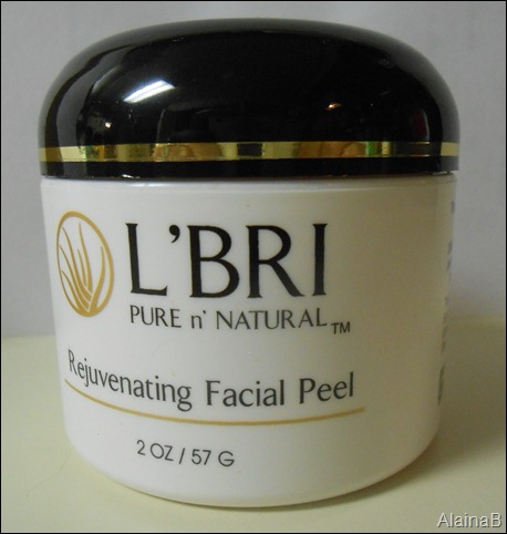 L'bri Pure and Natural Skincare facial peel