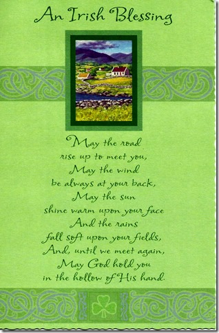 An Irish Blessing