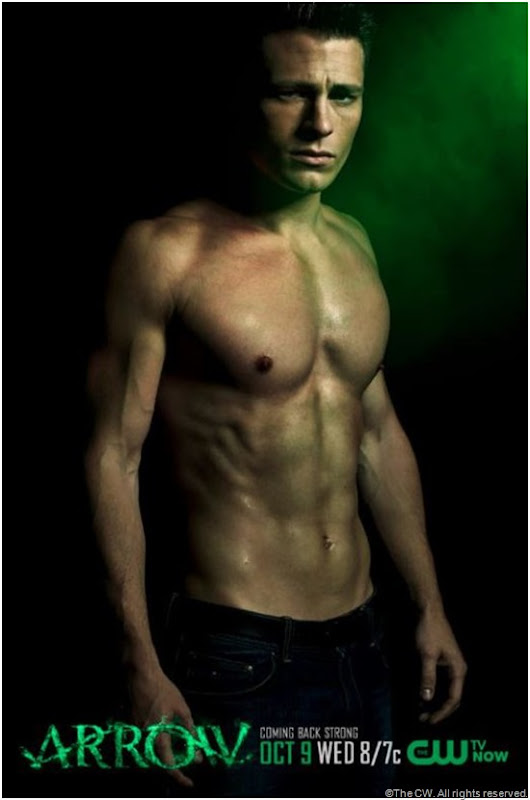 Colton Haynes from ARROW. CLICK on image to enlarge.