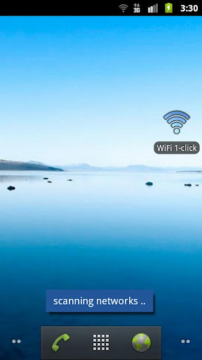 WiFiの1クリック再接続