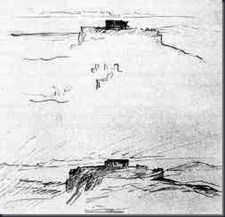 DESSIN OF ACROPOLIS LE CORBUSIER