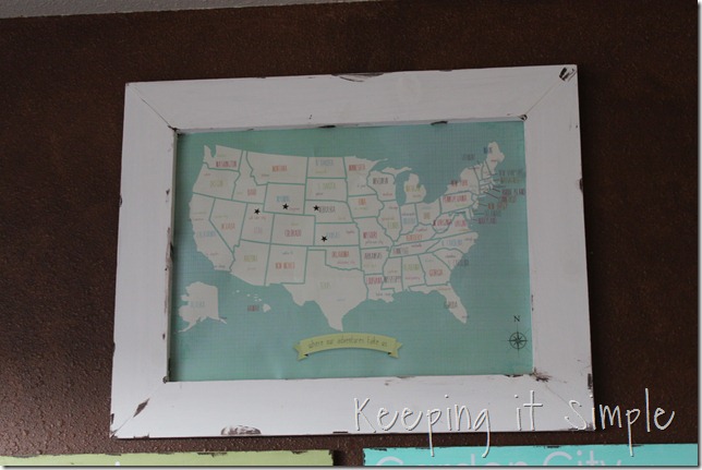 framed map (2)