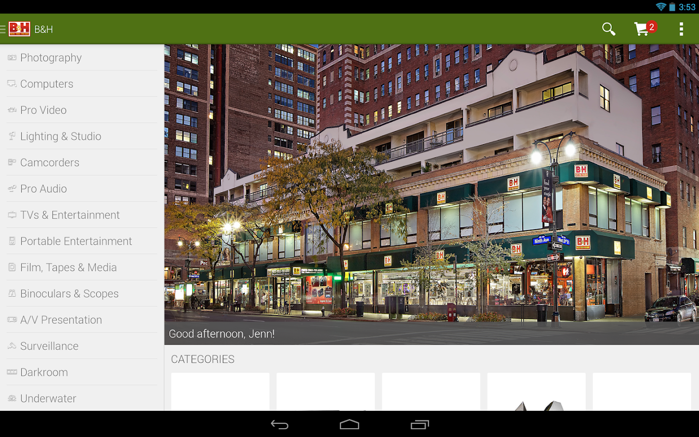 B&H Photo Video Pro Audio screenshot