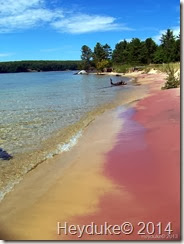 Pictured Rocks National Lakeshore in Michigan