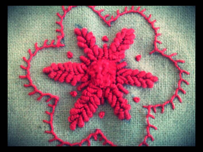 Ponto Cereja Amostra Do Bordado De Guimarães Projecto1 Done