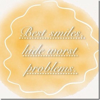 quote-photo-draw-smile-problems-fake-yellow-saying
