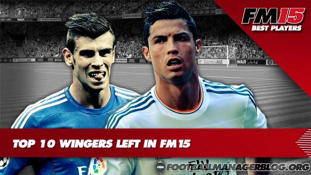 Top 10 Wingers Left  in Football Manager 2015