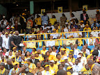  – Quelques cadres et membres du PPRD, lors de la clôture du 2ème congrès de leur parti politique le 21/08/2011 au stade des martyrs à Kinshasa. Radio Okapi/ John Bompengo