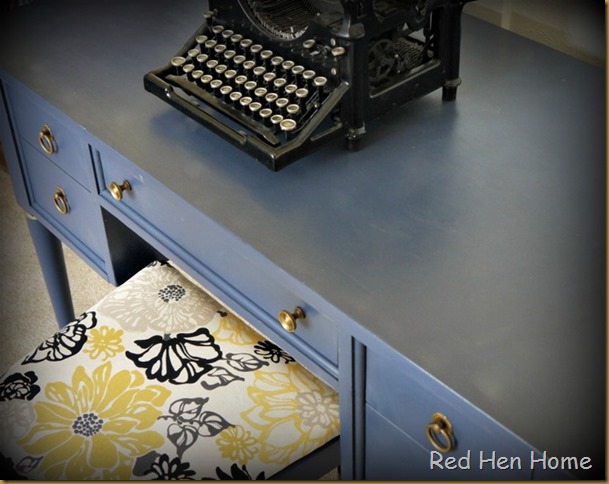 Red Hen Home Navy Desk 4