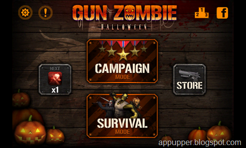 Free Download Gun Zombie Halloween v1.3 Android Game (APK)