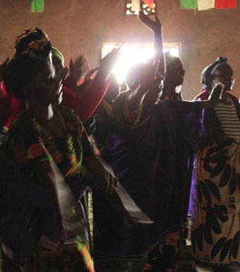 Friends Dancing and Singing at Village Meeting near Gisenyi, Rwanda Yearly Meeting