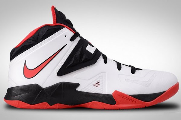 Contrapartida Refrigerar favorito Nike Zoom Soldier VII White / Black / Red (599264-100) | NIKE LEBRON -  LeBron James Shoes
