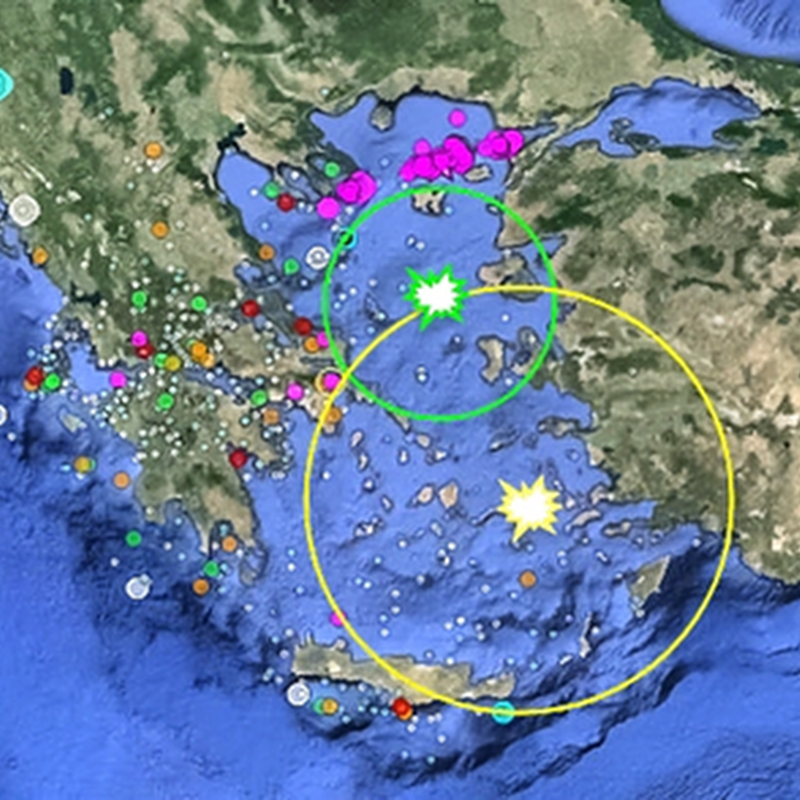 Τουρκικές ασκήσεις και σεισμοί στο Αιγαίο-Τεχνητός ο σεισμός;