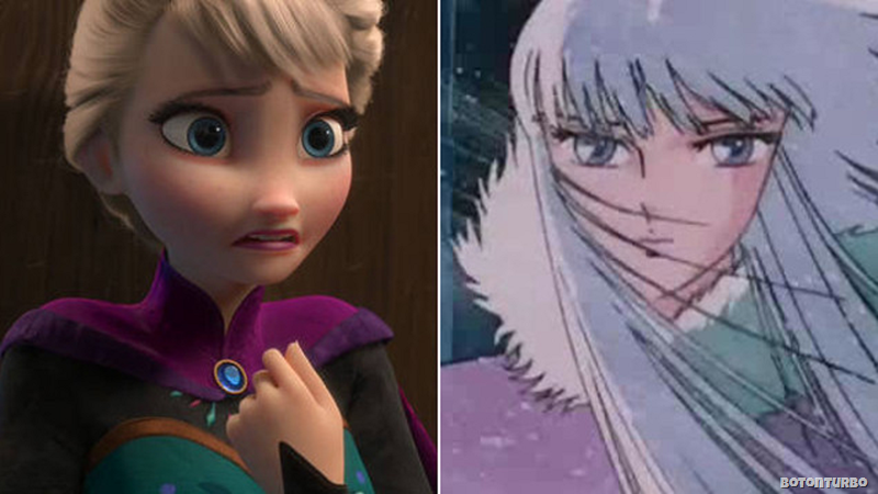 Elsa de Frozen e Hilda de Polaris
