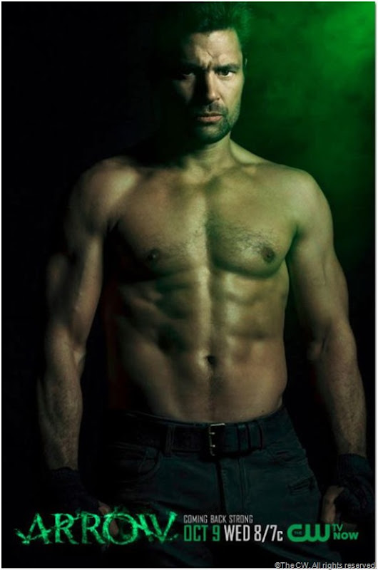 Manu Bennett from ARROW. CLICK on image to enlarge.