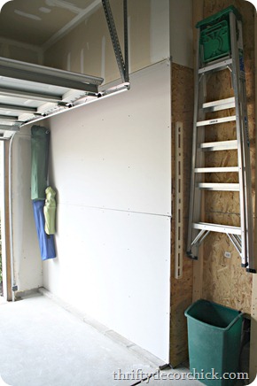 drywalled garage drywalled garage
