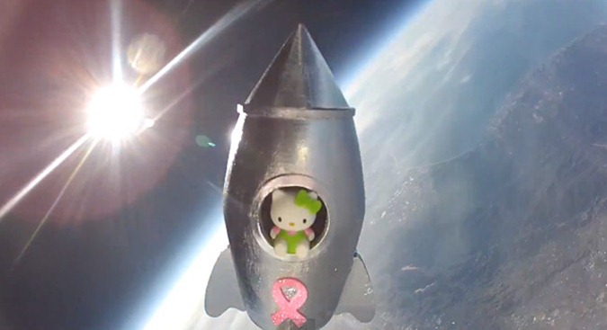 hello kitty in space
