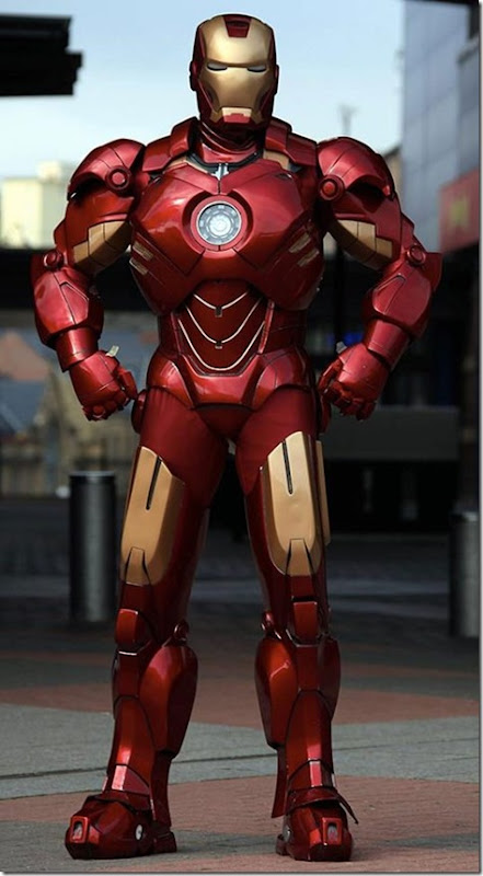 Sie werden nie erraten, woraus dieser Iron Man Anzug gemacht ist ...