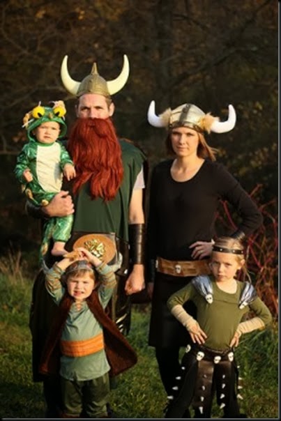 tramo Fraude Despido Todo Halloween: Disfraz casero de vikingo para familias
