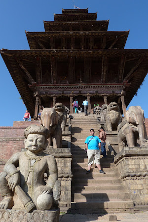 Obiective turistice Bhaktapur: templul Nyatapole