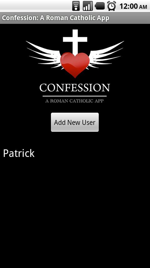 Android application Confession: Roman Catholic App screenshort