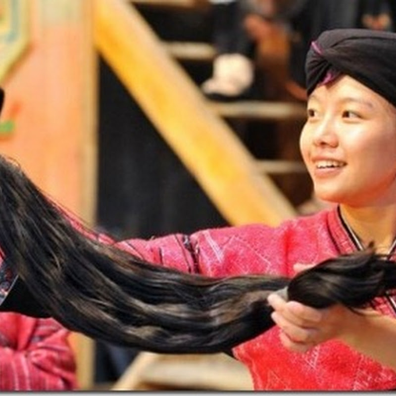 Donde las mujeres tienen el pelo más largo del mundo