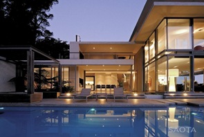 Casa contemporánea Casa-contemporanea-con-piscina-saota