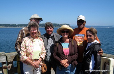 Ann, Mick, Elaine, Laurie, Odel, Mary