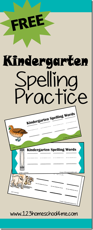 Spelling Games - FREE Kindergarten Spelling Practice Printables Spelling Games - FREE Kindergarten Spelling Practice Printables