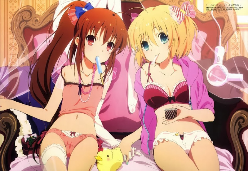 Little Busters! EX anime girls