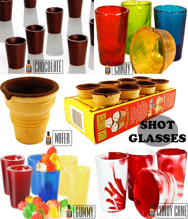 Shot-Glasses-Comestveis-Chocolate-Wafer-Candy-Gummy-Candy-Cane