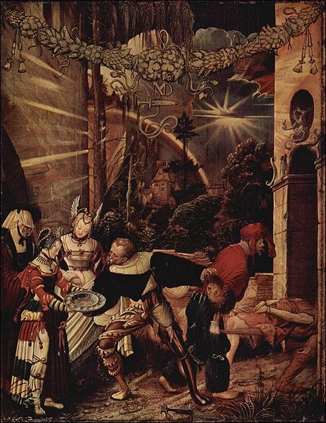 N.M Deutsch,La décollation de St Jean-Baptiste 1517