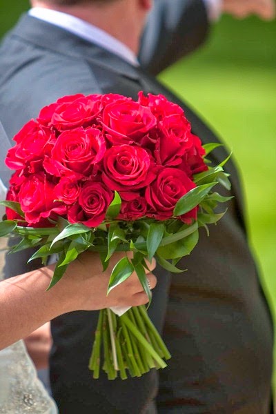 Red Rose Wedding Flowers 10