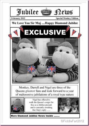 Newpaper Newsprint Bag Diamond Jubilee 