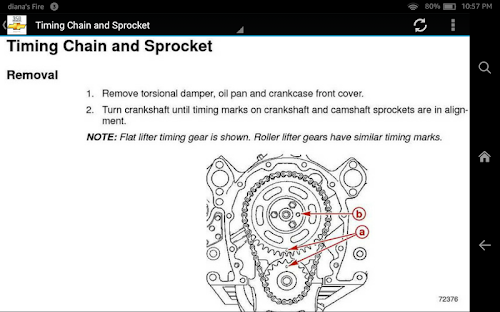 Android application Chevy 350 Reference Guide screenshort
