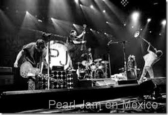 Pearl Jam en Concierto en Mexico