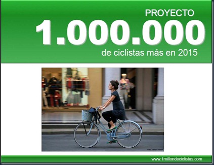 un millón de ciclistas