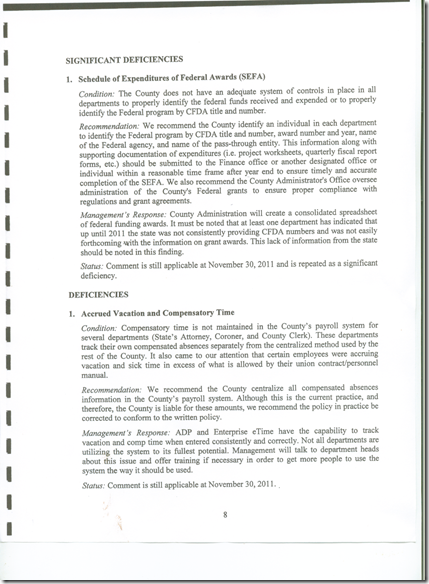 Management Letter 2011 CPA Audit  --8
