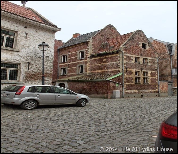 cobblestone streets