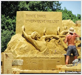 Бургас. Фестиваль песчаных скульптур